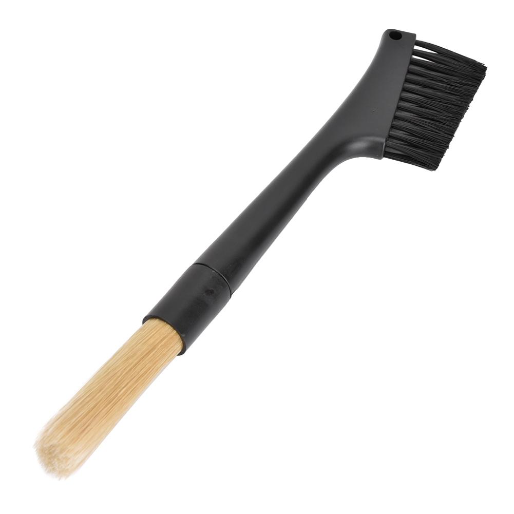 

Two Head Brush Cleaning Brush For Coffee Bean Grinder Bar Tabletop Cleaning Tool