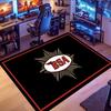 BSA Motorcycle Logo Rug, Non-slip Rug, Suitable for Living Room, Bedroom, Game Room, Computer Room and Home Décor.