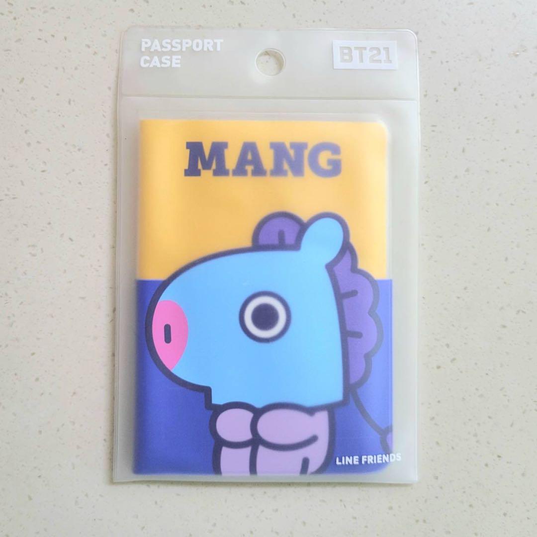 

[USED] BT21 Official MANG Passport Case Hard to Find