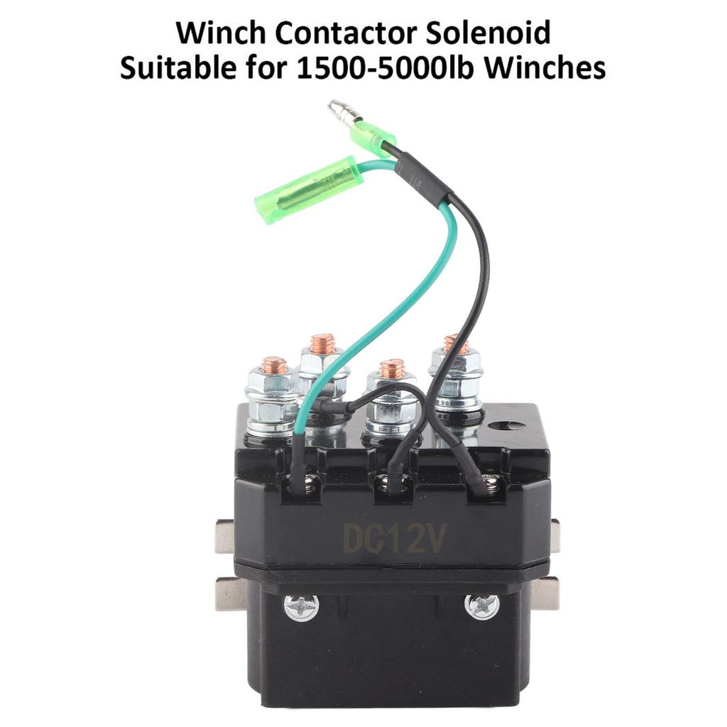 Seilwinden-Solenoid-Relais Seilwinden-Schütz Für 1500‑5000lb Seilwinden ATV UTV Seilwinden-Schütz Solenoid-Relais Seilwinden-Schütz Solenoid
