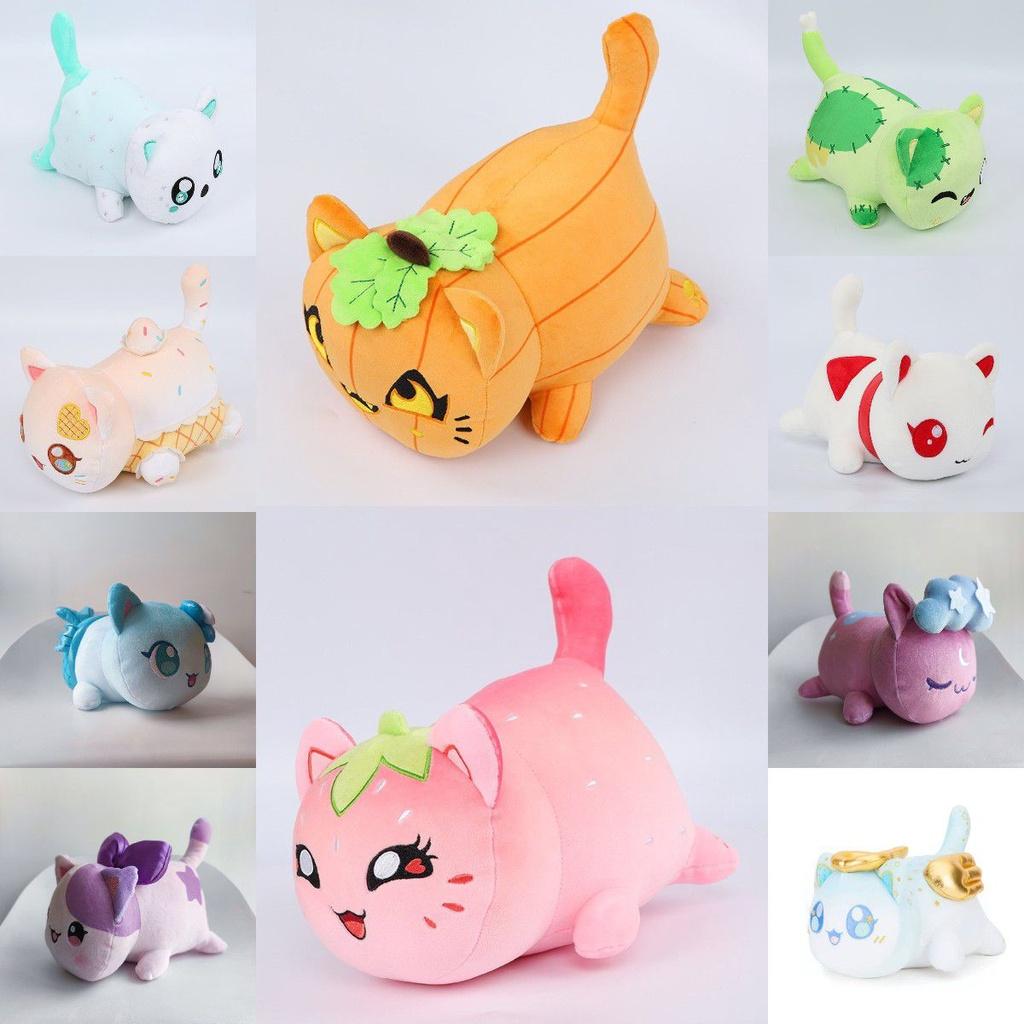 Cute Aphmau Cat Plush Toy Soft And Luminous Stuffed Pillow For Fans Collectors And Kids