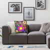 Retro Daisy Floral Pattern Pillow Case Morden Pillow Cover Square Pillowcases For Office Car Home Decor