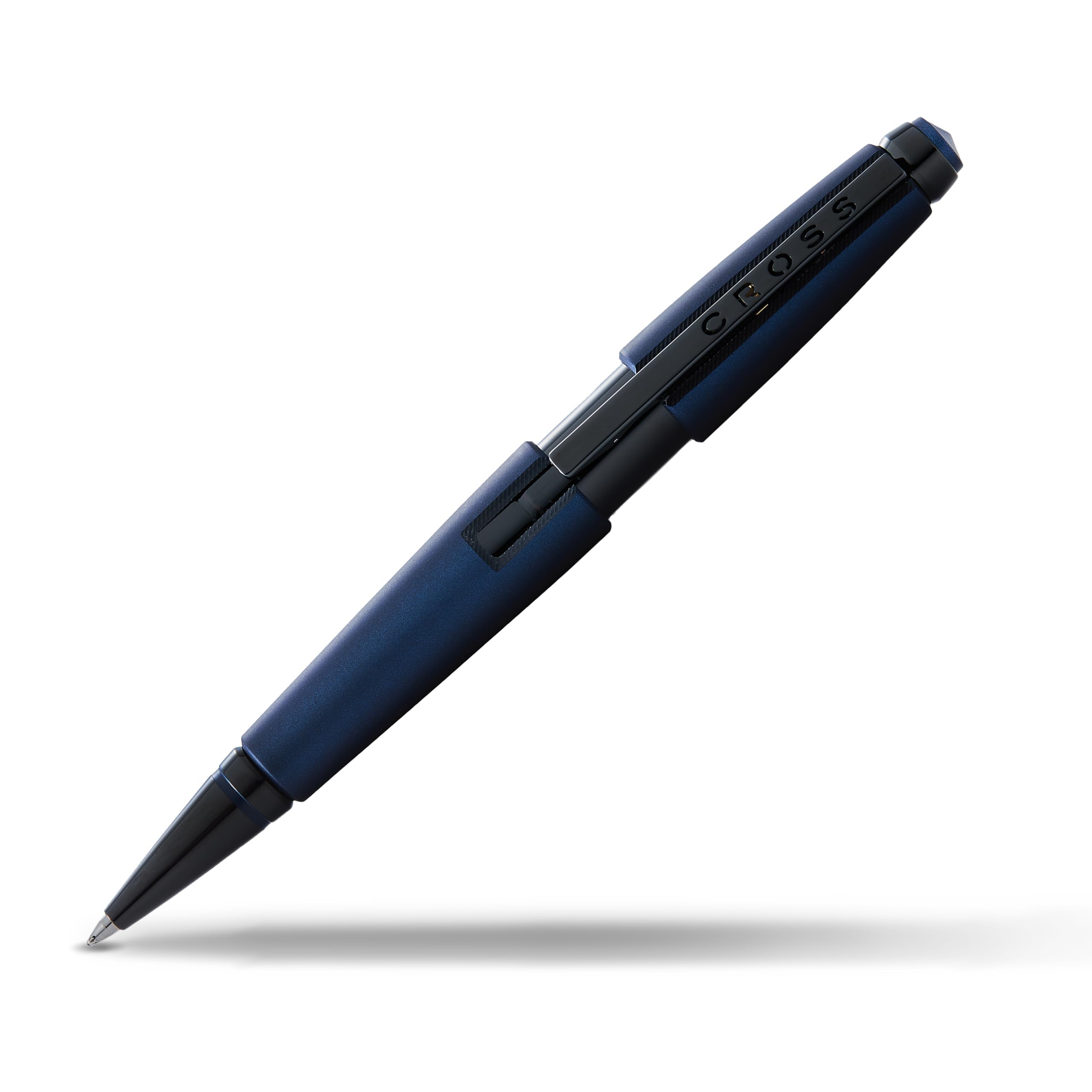 

Cross Edge Matte Blue Lacquer Ballpoint Pen, Water-Based, NAT0555-12, Officially Imported