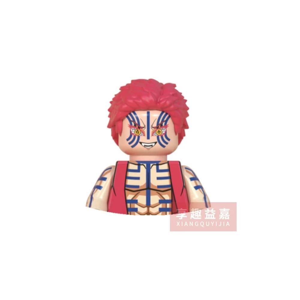 WM Blocks 6116 6137 6138 Demon Slayer Tanjirou Nezuko Inosuke Zenitsu Giyuu Rengoku Uzui Tengen Anime Bricks Building Blocks