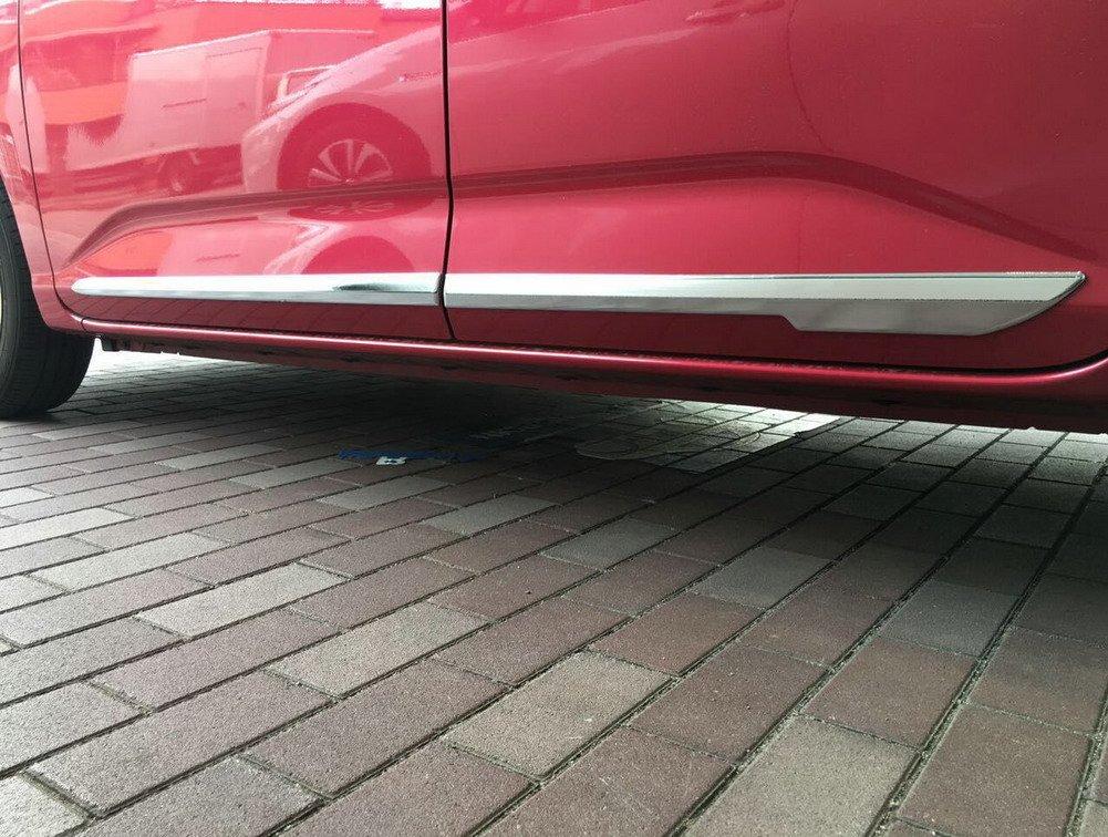 RUIQ Toyota Roomy Yttre Sidodörr och senare [M900A/M910A] Krompläterad Underlist (2016 års modeller)