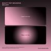 Morandi Esports Large Gradient Mouse Pad - Black & Pink Desk Mat for Office/Keyboard