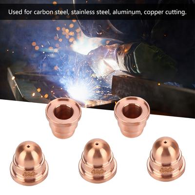 5Pcs/Set Plasma Nozzle 220930 Nozzle for Plasma Cutting Torch Consumables Fine Cut Processes Welding and Soldering Supplies