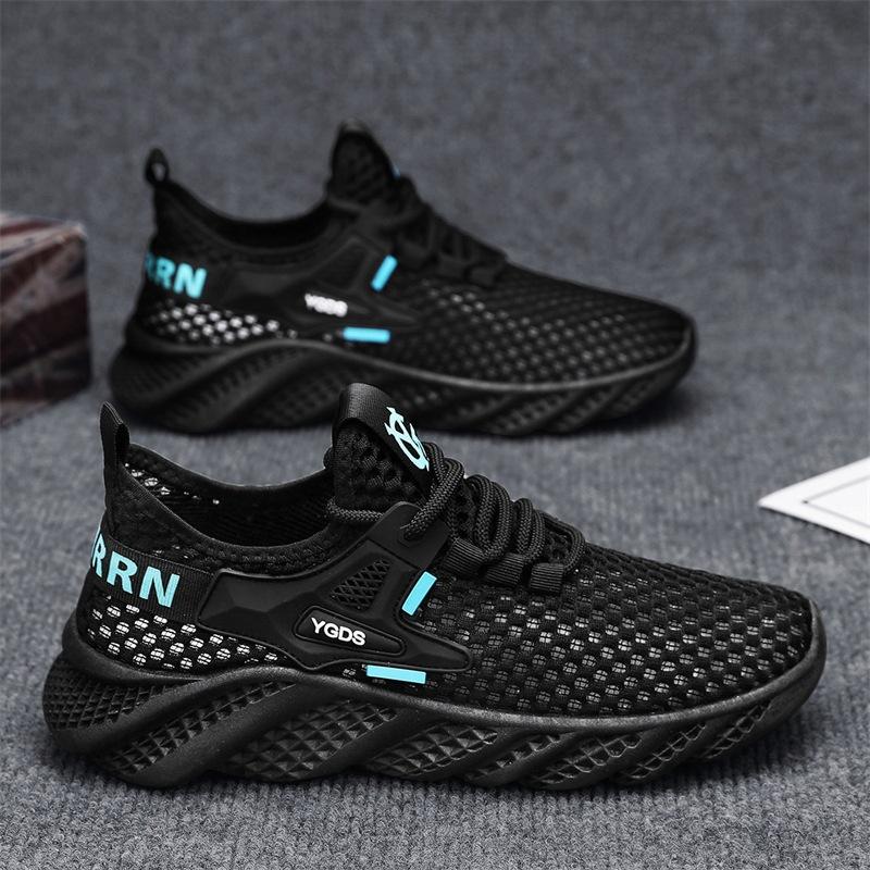 

Large mesh shoes men s hollowed mesh men s shoes summer breathable sports tide shoes men s creek shoes quick-drying wading 39