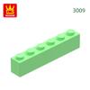 Non-Toxic 42 Pcs/Lot 3009 1X6 Dots High Basic Building Blocks Accessories Compatible With Bricks Diy Children Toys Assembly Gift Box