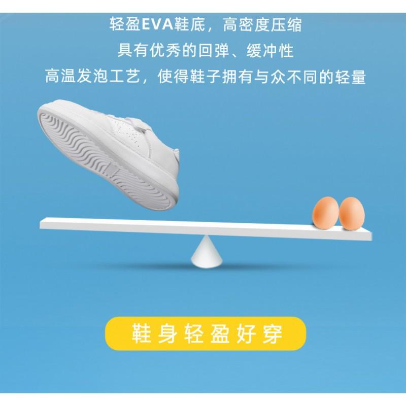 Kids Low-Top Casual Sneakers Boys Girls White Slip-Resistant Lightweight Sport Shoes Fall