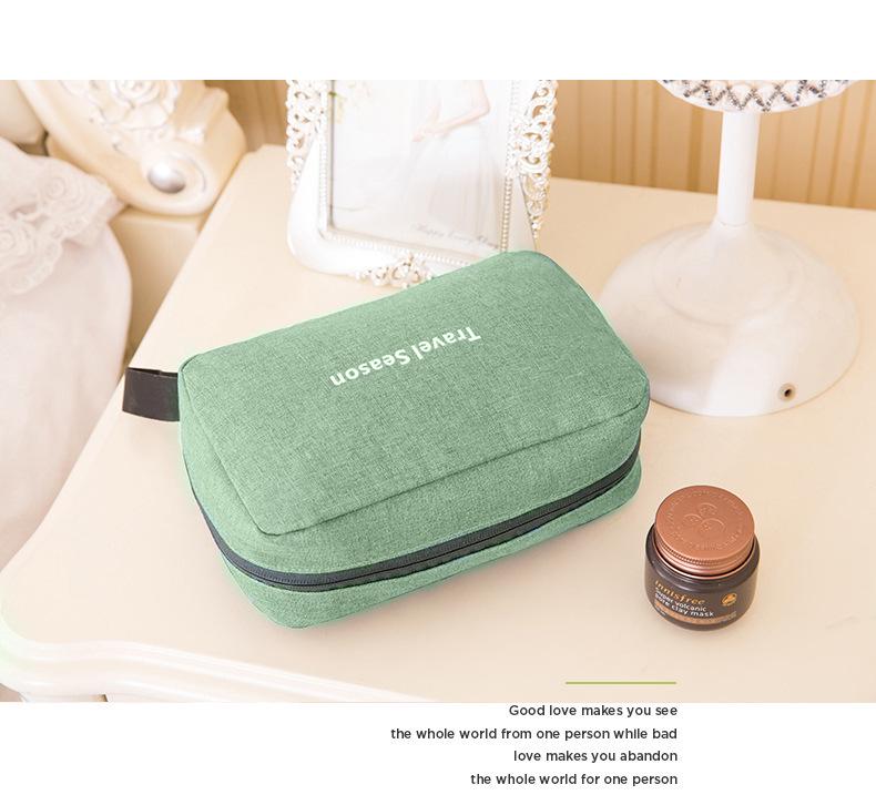 High-Value Folding Hook Travel Toiletry & Makeup Storage Bag
