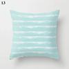 Light Blue Green Mint Cushion Cases Geometric Pattern Smooth Pillowcase American Style Comfortable Soft Home Decorations 45*45Cm