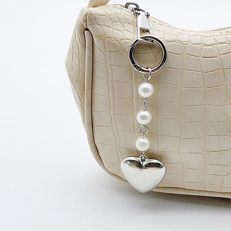 Mode Y2K Herz Schleife Schlüsselanhänger Vintage Metall Schleife Schlüsselanhänger Damen Mode Tasche Anhänger Rucksack Dekor Hängende Accessoires Geschenke