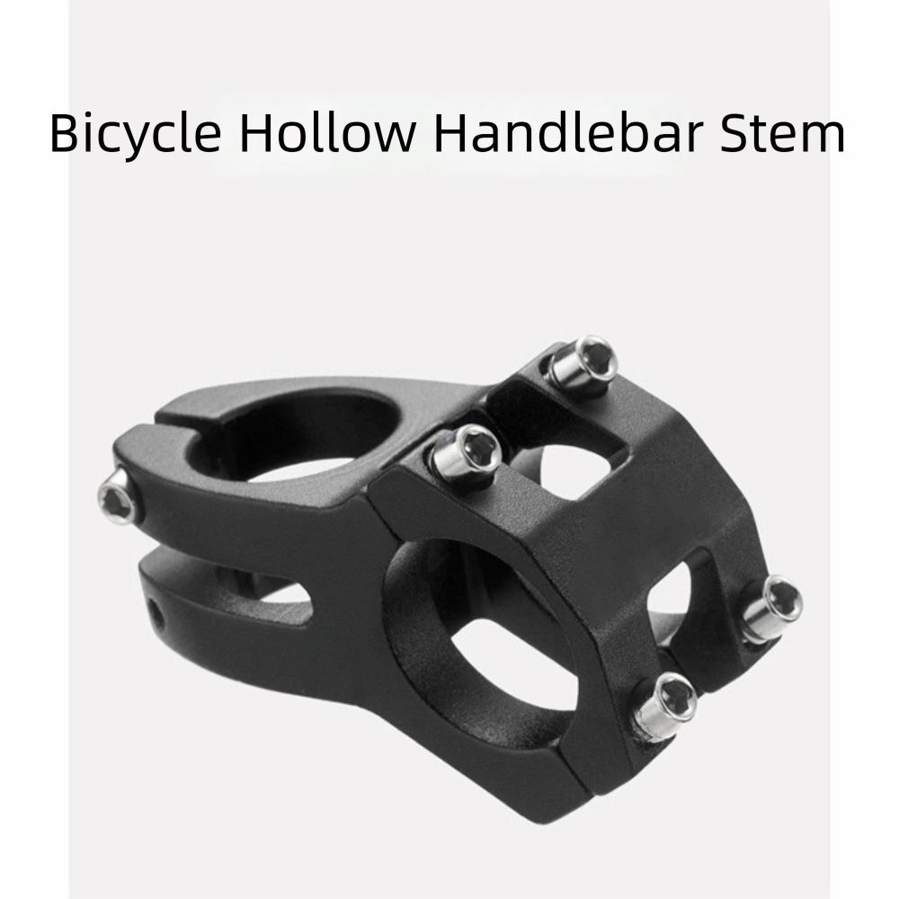 Aluminum Zinc Zinc Alloy Mountain Bike Stem 25.4/31.8mm Pipe Bike Riser Stem Bicycle Riding