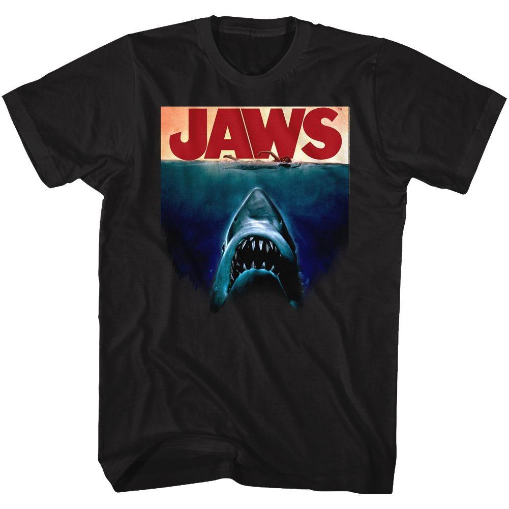 Jaws Poster Again Movie Shirt L