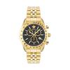 Versace Quartz Watch Stainless Steel Band White Dial Chronograph Calendar Multifunction Couple Watch Men Watches Silver VE8R00424
