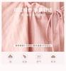 Spring and summer women's home suit with hollowed out embroidery long sleeved pants and home suit set
