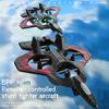 2.4G RC Plane, EPP Foam Stunt Remote Control Aircraft with 3 Speed Modes, One Touch Takeoff and Landing, Altitude Hold,
