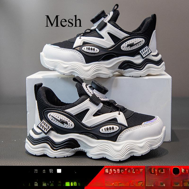 Nuevos Zapatos Deportivos Transpirables para Niños para Primavera y Otoño, Zapatos Antideslizantes Combinables para Niños y Niñas