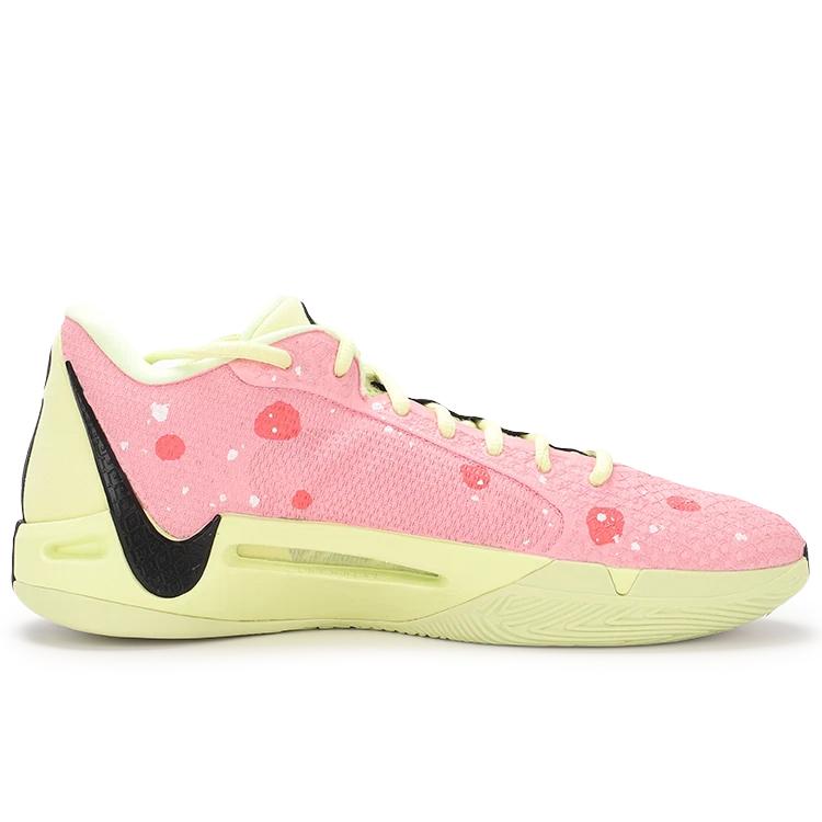 Nike Sabrina 1 EP Slip Resistant Abrasion Resistant Low top Basketball Shoes Unisex Yellow Pink FQ3389-303(Team130-VAM)