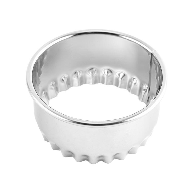 Stainless Steel Mousse Ring Cake and Dumpling Cutting Mold, Biscuit Mold, Kitchen Baking Tool.