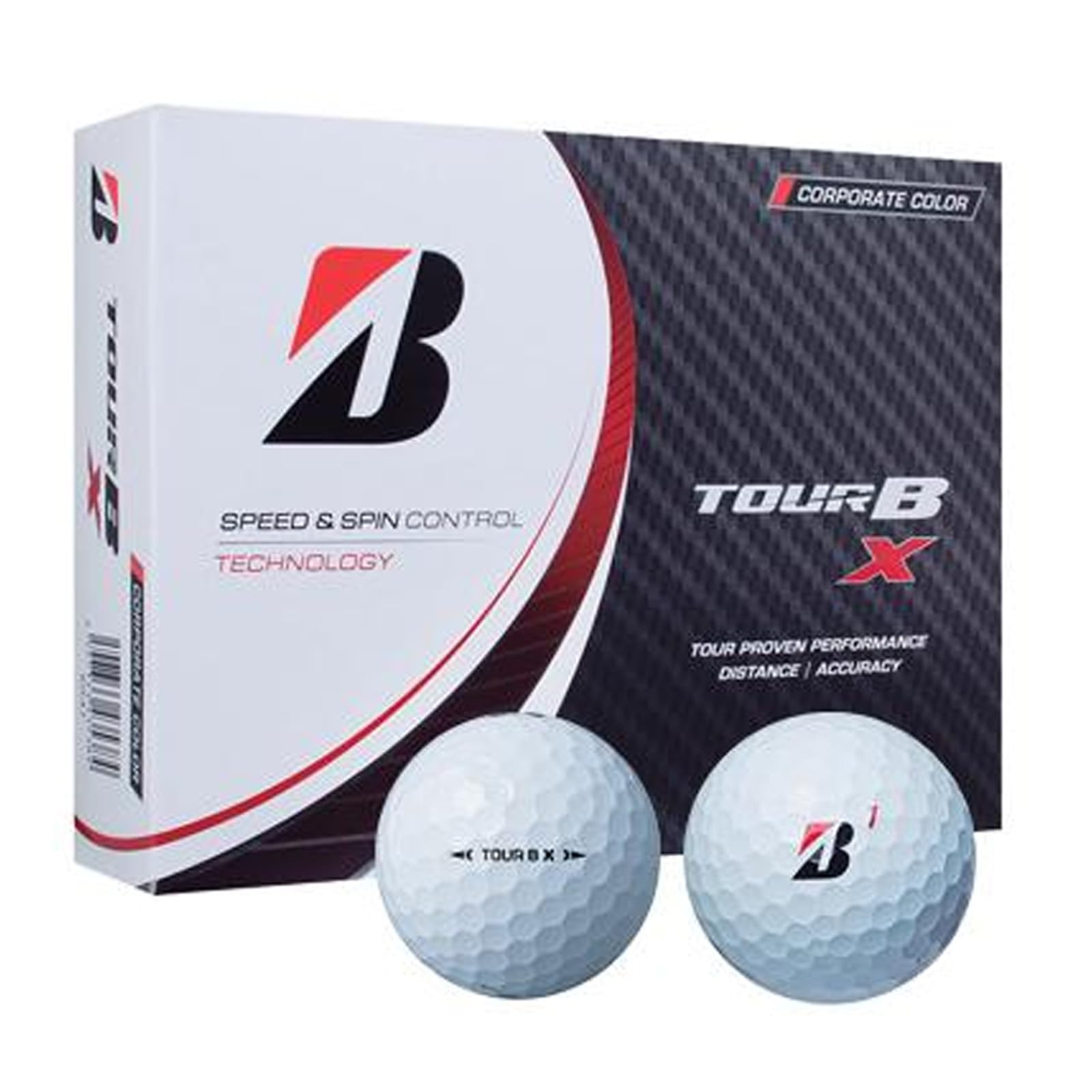 

BRIDGESTONE TOUR B X Golf Balls, 2022 Model, Pack of 12