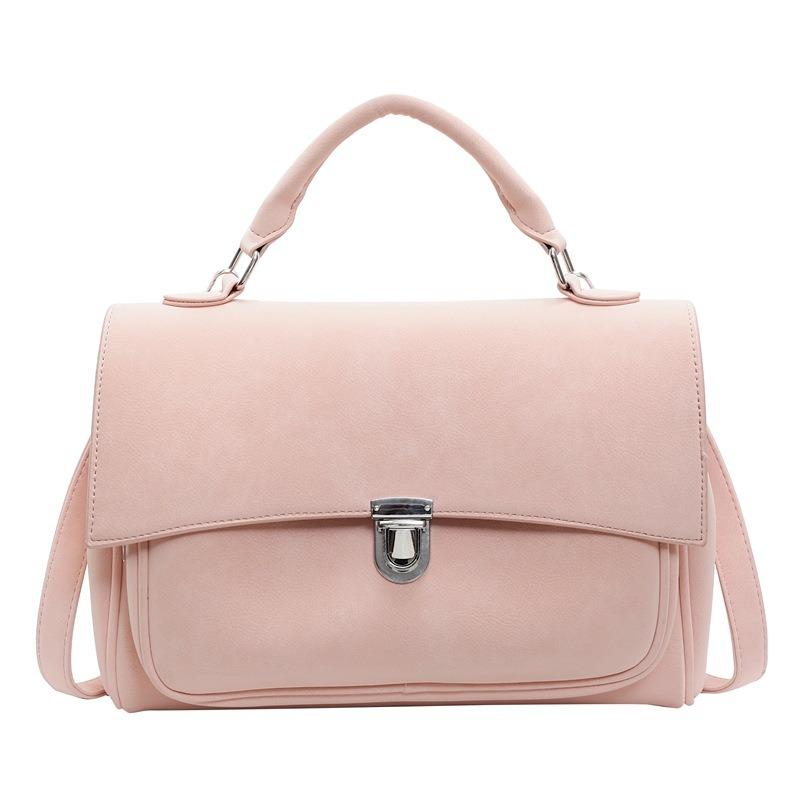 Casual Matte Briefcase Bag Female Versatile Mailman New Trendy Fashion Backpack Versatile Handbag