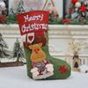 Santa Claus Snowman Elk Christmas Socks Cartoon Christmas Tree Ornaments  Holiday Decor