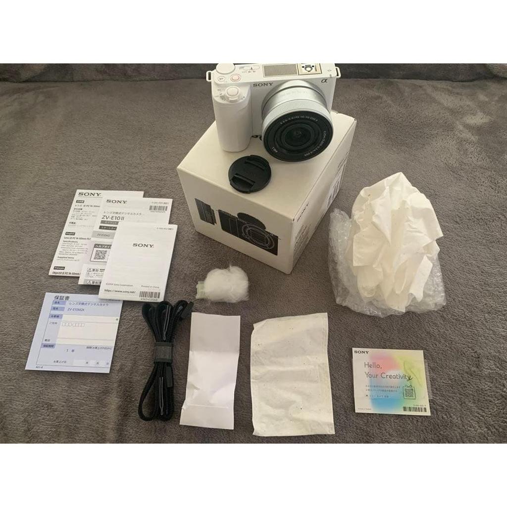 Used SONY ZV-E10 II Mirrorless Interchangeable Lens Camera Power Zoom Lens Kit
