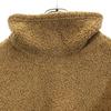 WILDTHINGS Mokomoko turtleneck sweat M Brown pullover Men's Used