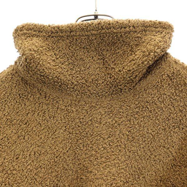WILDTHINGS Mokomoko turtleneck sweat M Brown pullover Men's Used