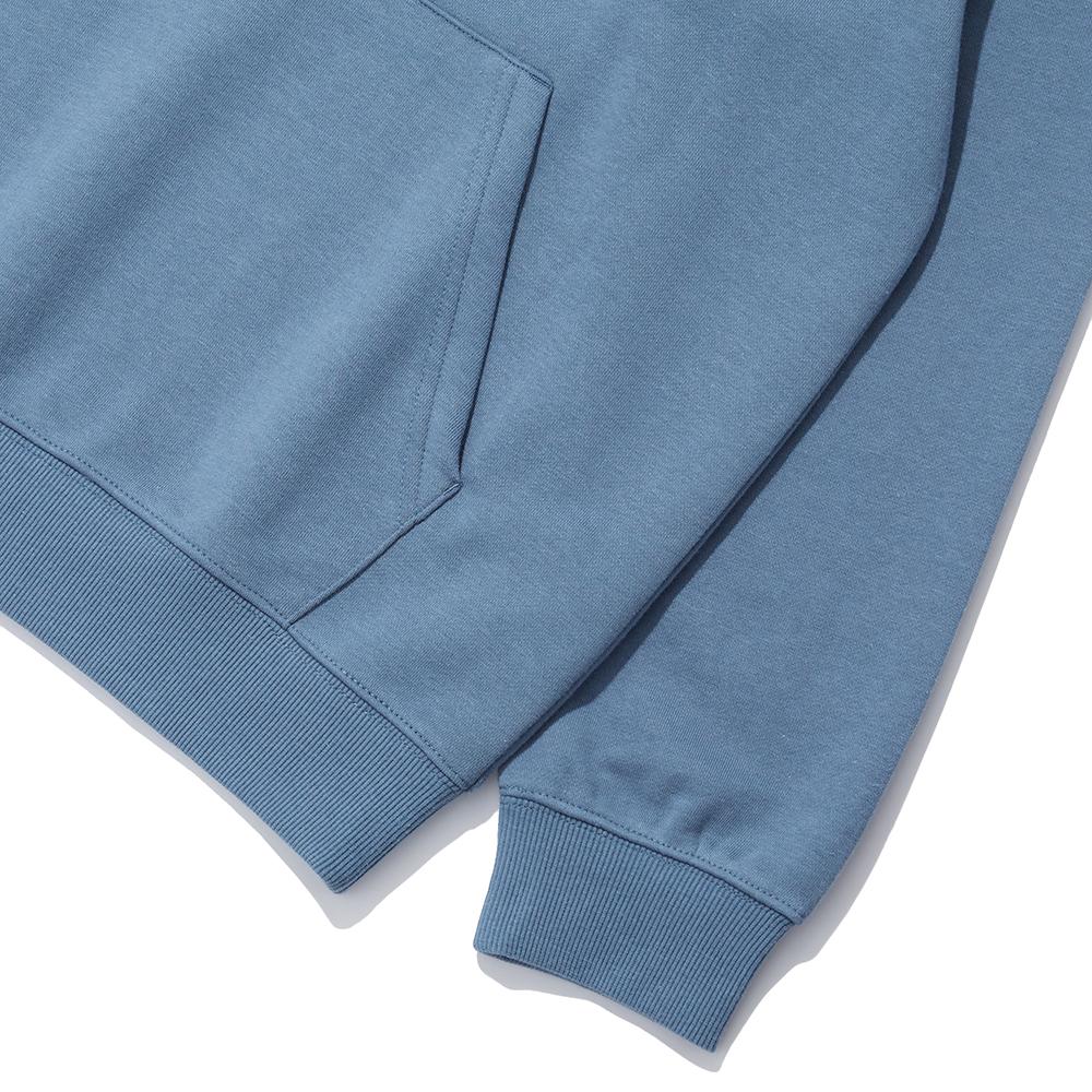 Embossed Skill Hooded Pullover T Blue Ity3Th01Atb