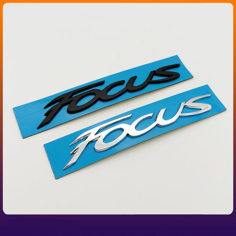 GFYB1 Car Styling Letter Emblem ABS Sticker Rear Bumper Trunk Badge Decals For Ford Focus MK1 MK2 MK3 MK4 Accessories
