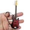 Miniature Guitar Model For Dollhouse 1/12 Scale High Detail Plastic Music Instrument Figurine Dollhouse Decoration
