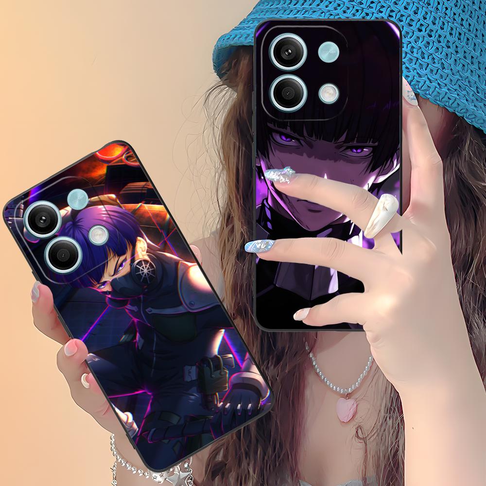 Kaiju No.8 Hoshina Soshiro Phone Case for Xiaomi Redmi Note 14 13 12 11 S Pro Plus 4G 5G Colorful Printing Cover Cover Luxury