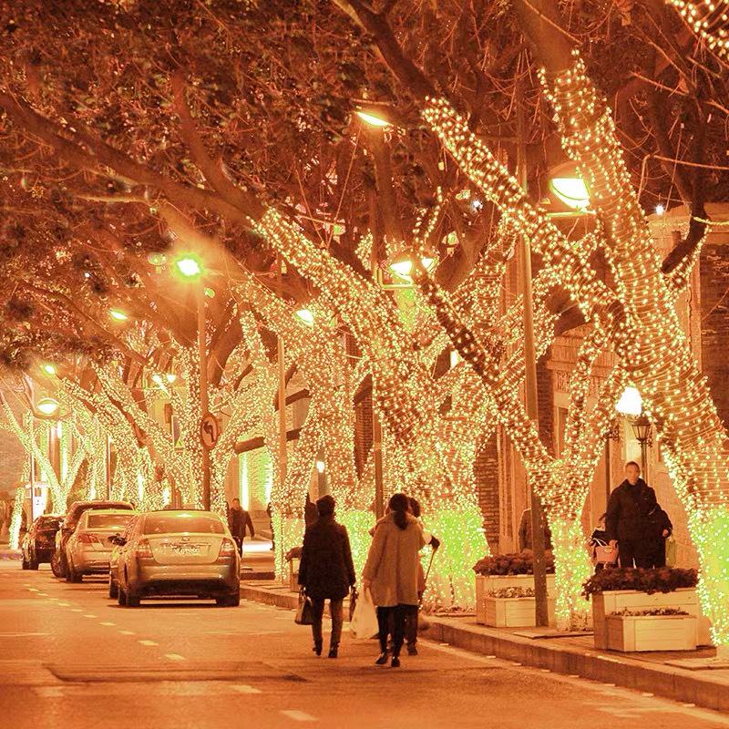 Outdoor Starry Sky LED String Lights - Christmas, Wedding & New Year Decoration