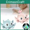 Octopus Baby Bath Toys Auto Induction Spray Water Shower Led Flickering Lamp