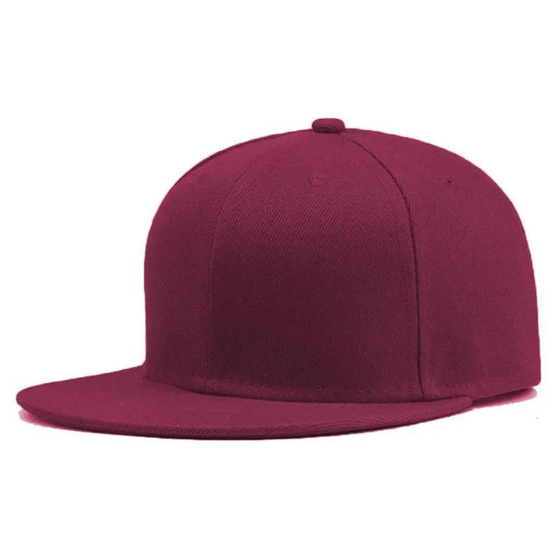 New  Cap Plain Adjustable Snapback Hat High Quality Adult Hip Hop Urban Street Style Baseball Cap Men Women Outdoor Leisure Baseball Hat