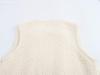 2025 Spring Women's European & American Fashion Double-Breasted Round Neck Sleeveless Knit Vest
