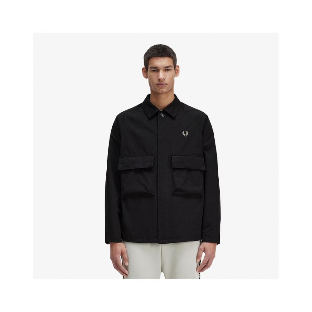

Fred Perry Utility Overshirt Afpm2336572 102 M