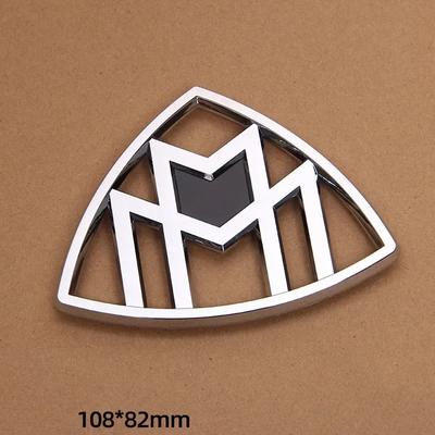 2025 Hot ABS Car Emblem for Mercedes Benz Maybach S400 S500 S600 C-pillar Side Rear Triangle Trunk Badge Logo Sticker Chrome Glo Hzrm6