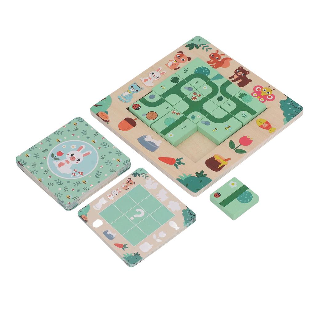 Kids Puzzle Toy Wooden Educational Jigsaw Puzzle Game for Festival Party Gathering