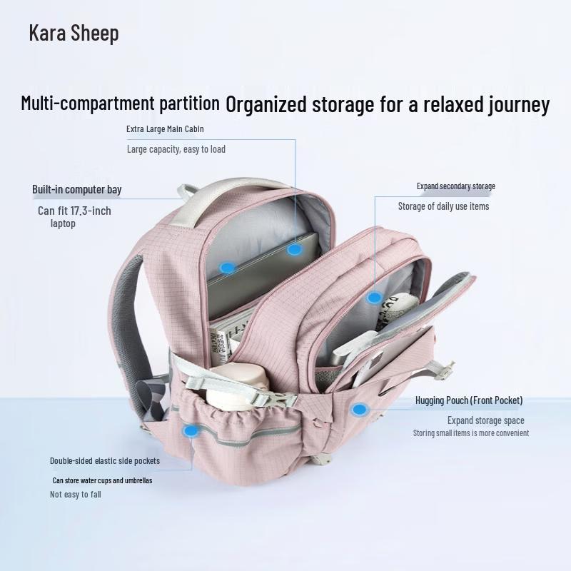 KALA·Y Hug Bag Lightweight School Backpack