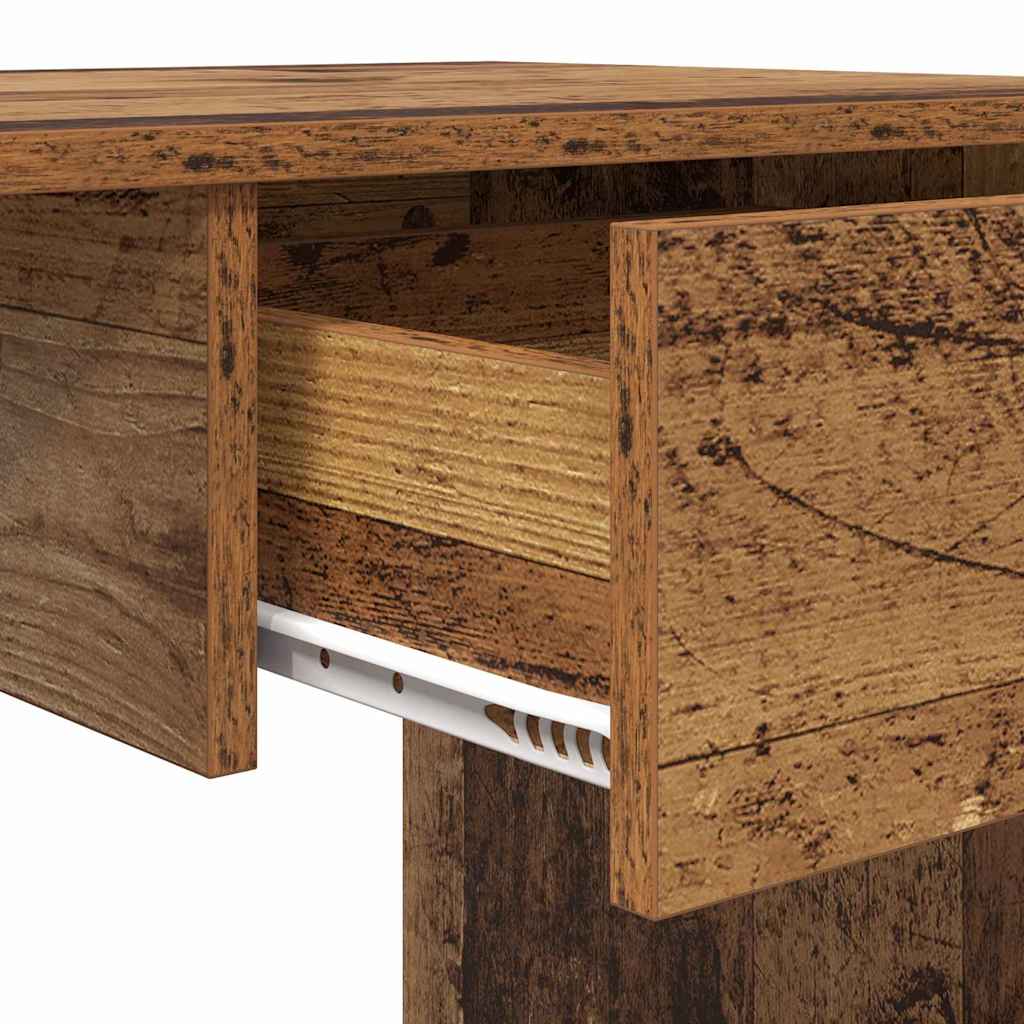 Vintage Wood Desk 100 x 50 x 76 cm Particleboard