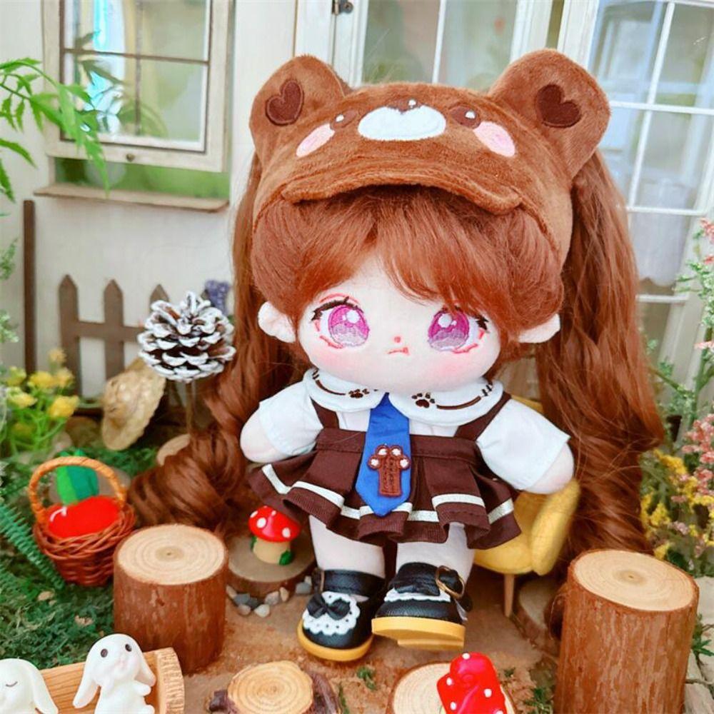 

Princess Dress Cotton Doll Chemical Fiber Wig Cotton Doll Accessories