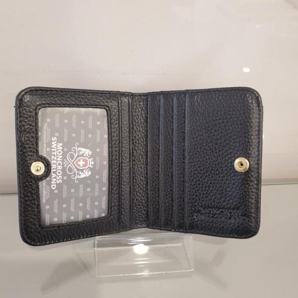 moncross BKAW1180 Women's Slim Mini Bifold Wallet