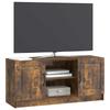 TV Cabinet Smoked Oak 102 x 34.5 x 47 cm Particleboard