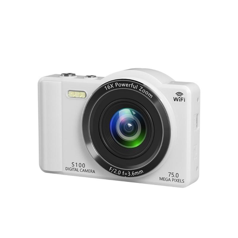 

Double Camera 4K Video Recording With Build In WiFi And 75MP Resolution For Multiple Angle Shoot Lightweight Plastic Body