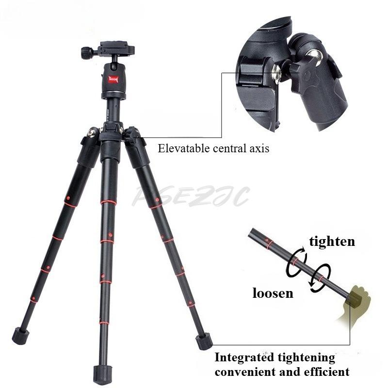 Micro DSLR Camera Aluminum Alloy Desktop Tripod Mobile Mini Live Selfie Stand Camera Tripod