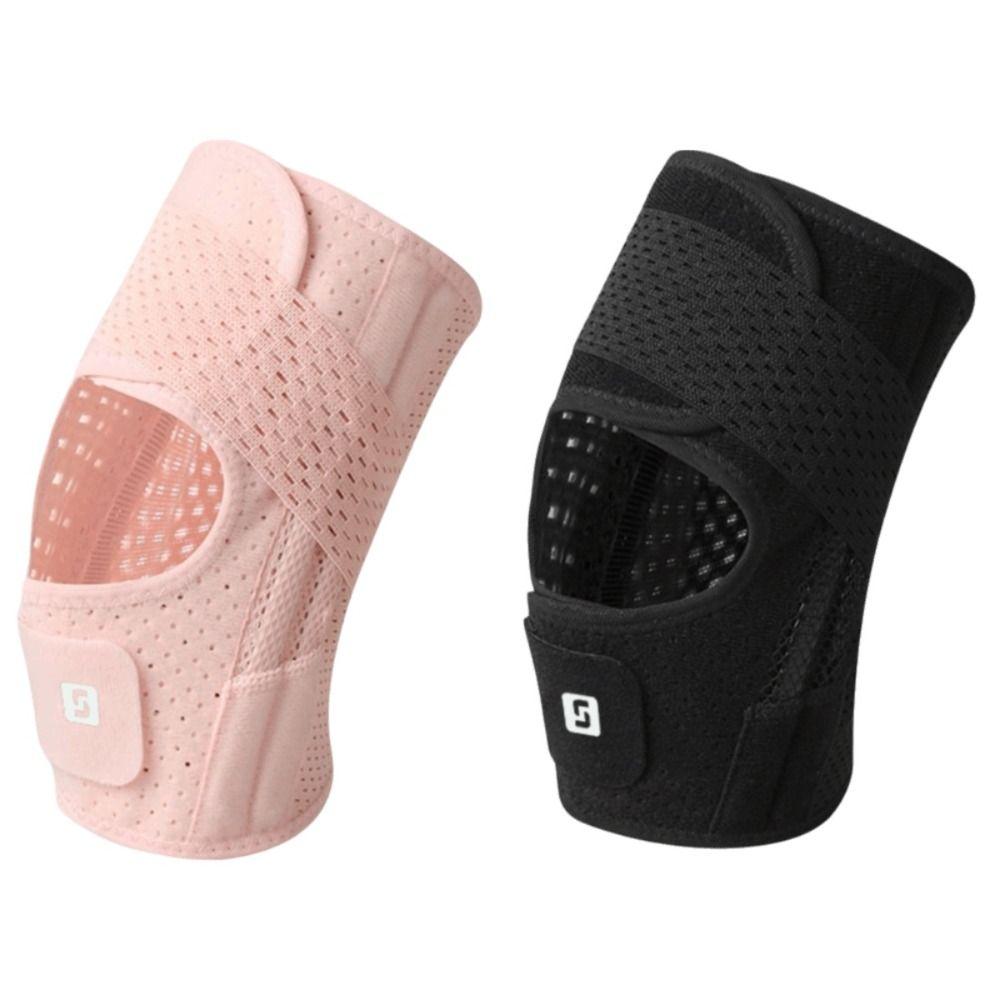 Breathable Knee Pads Patella Strap Cushion Pressure Knee Band Brace  Fitness Supports Sports
